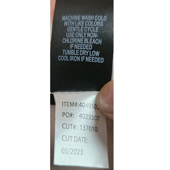 NWT Torrid Womens 2X 18/20 Peach Cream Gingham Button Top Midi Dress Square Neck - Picture 9 of 10